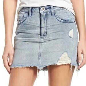One teaspoon denim mini skirt